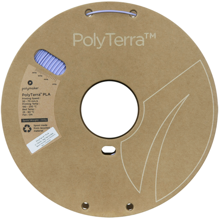 Filament Polymaker PolyTerra™ PLA - Periwinkle / 1 kg, 1.75mm