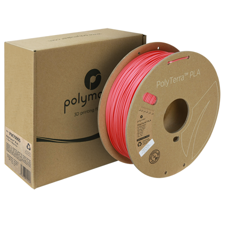 Filament Polymaker PolyTerra™ PLA - Rose / 1 kg, 1.75mm