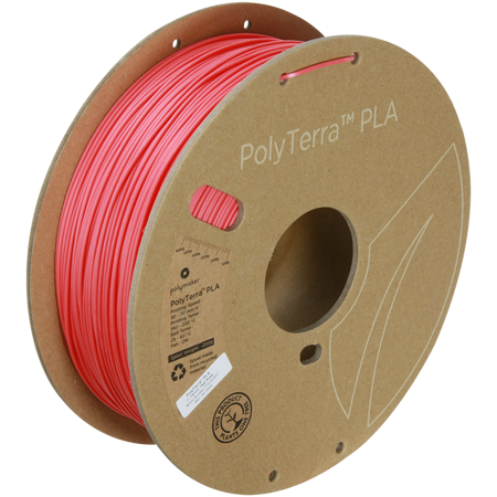 Filament Polymaker PolyTerra™ PLA - Rose / 1 kg, 1.75mm