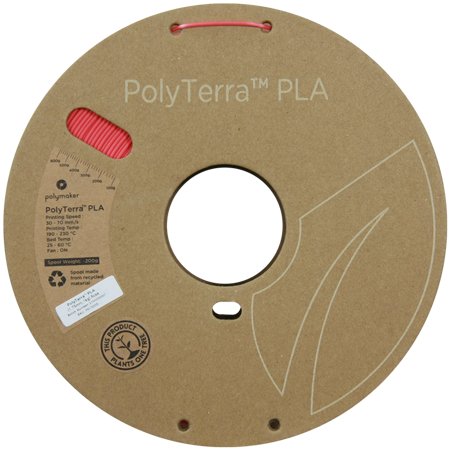 Filament Polymaker PolyTerra™ PLA - Rose / 1 kg, 1.75mm