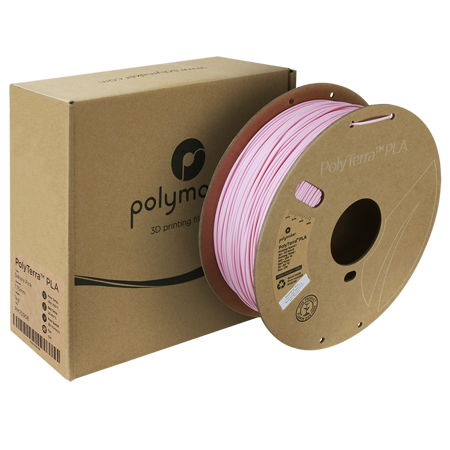 Filament Polymaker PolyTerra™ PLA - Sakura Pink / 1 kg, 1.75mm