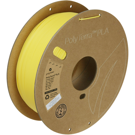 Filament Polymaker PolyTerra™ PLA - Savannah Yellow / 1 kg, 1.75mm