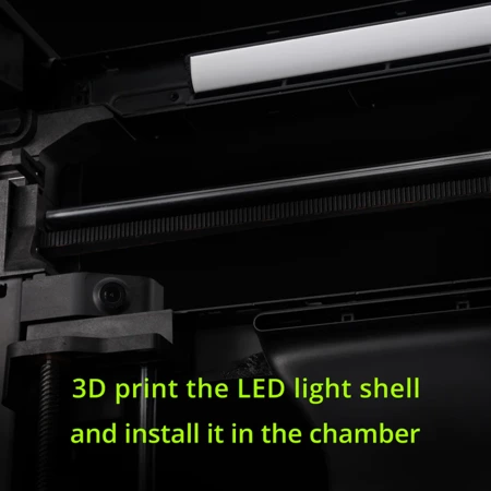 Kamera do drukarek 3D Bambu Lab z funkcją oświetlenia LED - Seria P1