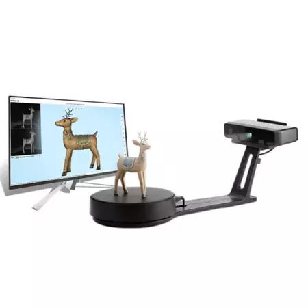 Shining 3D EinScan SE V2 - skaner 3D ze statywem i stolikiem obrotowym, polecany dla edukacji