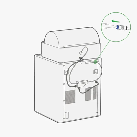 Złączka przewodu PTFE - Bambu Lab PTFE Tube Connector  - Seria X1 oraz P1